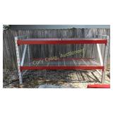 Heavy Duty 2 Shelf Pallet Racking 40" D x 9