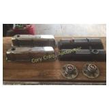 4 Rail Covers, Mustang Hubs