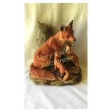 Red Fox Family Decanter