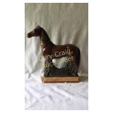 Man O War Horse Decanter