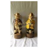 Fire Chief and Boss Decanter