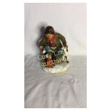 Homeless Man And Dog Decanter