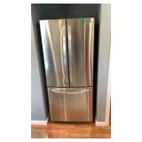 LG Refrigerator Freezer Stainless Steel  68 1/2"