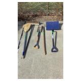 Dust Broom, Bush Broom, Spade, Snow Shovel,