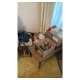 End table, Glass ware, Misc End table, Glass ware, Misc