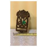 Cast Iron Wall Match Holder