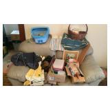 Lights, Books, Basket, Sea Shells, Quilt Rough, Lights, Books, Basket, Sea Shells, Quilt Rough,