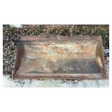 Skid Steer Quick Attach Bucket 5' Skid Steer Quick Attach Bucket 5'