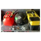 Gas Cana Grill, Tool Box, Chain Gas Cana Grill, Tool Box, Chain