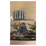 Allen Wrenches, Screwdrivers, Saws, drill bits, Allen Wrenches, Screwdrivers, Saws, drill bits,