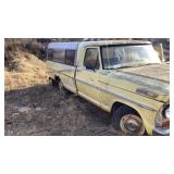 1969 Ford Pick F100 VIN F10YRF58374 1969 Ford Pick F100 VIN F10YRF58374