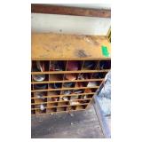Parts Bin And Misc light 34' L x 42' T x 12' D Parts Bin And Misc light 34' L x 42' T x 12' D
