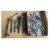 Sockets 1/4 & 1/2' Dr, and Ratchets Sockets 1/4 & 1/2' Dr, and Ratchets