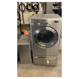 LG Front Load Washer on Stand and Extra Stand LG Front Load Washer on Stand and Extra Stand