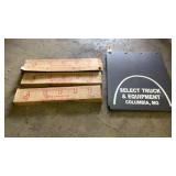 Truck Mud Flaps and Brackets Truck Mud Flaps and Brackets
