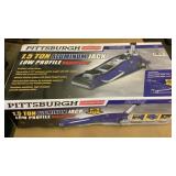 Pittsburgh 1.5ton aluminum jack low profile with Pittsburgh 1.5ton aluminum jack low profile with