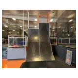 Warped wall, 8'wide x 8.5'deep x16' tall,