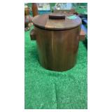 Wood Ice Bucket  MADE BY PAUL BREHM