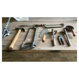 Claw Hammer, Saw, Socket Wrench, Concrete Tool, Claw Hammer, Saw, Socket Wrench, Concrete Tool,