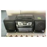 JVC Radio Cassette CD with CDs JVC Radio Cassette CD with CDs