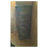 Oak File Cabinet 19" x 24" X 53"