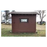 Portable Hunting Blind 8x10x10 Door 2' x 6' on 2 Portable Hunting Blind 8x10x10 Door 2' x 6' on 2