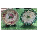 Hand Painted Plate and Bowl Hand Painted Plate and Bowl