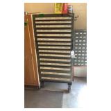 Parts Cabinet on Casters 66" x 28" x 30"