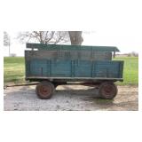 Barge Wagon 82' x 12' w/ Hydraulic Dump Barge Wagon 82' x 12' w/ Hydraulic Dump