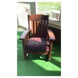 Mission Oak  Arm Chair