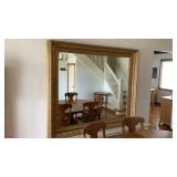 Large Gilted Wall Mirror 72" x 61"