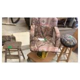 Small Step Stool, homemade Shop Chair and Bar Small Step Stool, homemade Shop Chair and Bar