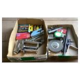 Stapler and Staples, Tape Measures, Etc Stapler and Staples, Tape Measures, Etc
