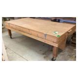 Varnish Table, Down Draft, 96" x 48" x 30"