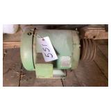 Baldor Electric Motor 5 HP 3 PH