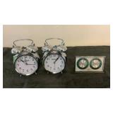 Alarm Clocks, temperature and Humidity Gage Alarm Clocks, temperature and Humidity Gage