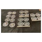Lead Crystal Glass Coasters Lead Crystal Glass Coasters