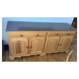 Buffet Server 73 1/2" x 22" X 34" & Mirror