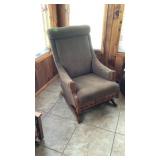 Antique Platform Rocking Chair