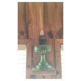 Aladdin Oil Lamp, (Green Depression) Aladdin Oil Lamp, (Green Depression)