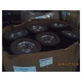 16 x 6.50 - 8 Tires. About 57 pcs