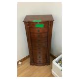 Jewelry Armoire 10" d x 17" W x 41" t