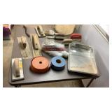 Tickets, Paint Rolls, Concrete Tools