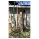 All thread, Stakes, Cedar Post