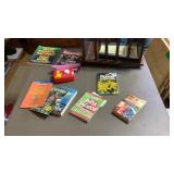 Magazine Rack and Contents