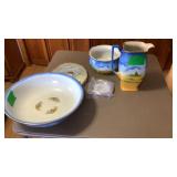 Wash Bowl, Pot, Pitcher