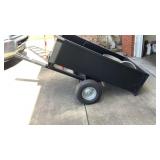 Rugid Lawn Cart W/ Dump Bed, LIKE NEW