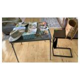 Magazines, Chicago Book, Side Table