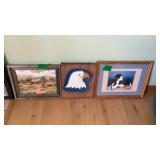 American Eagle, Cabin, Penguin