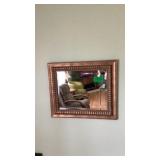 Mirror, pathway Print, a wall Wreath